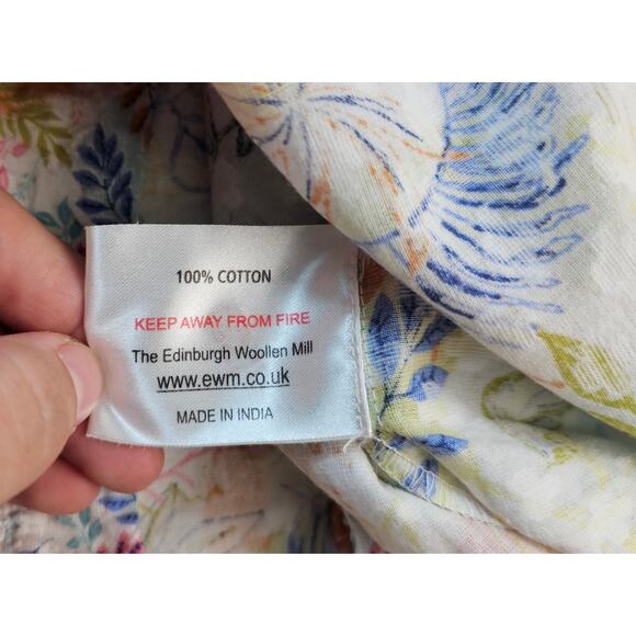 Country rose size 18 womens plus floral Lightweight colorful blouse top EUC ^ - Picture 6 of 9